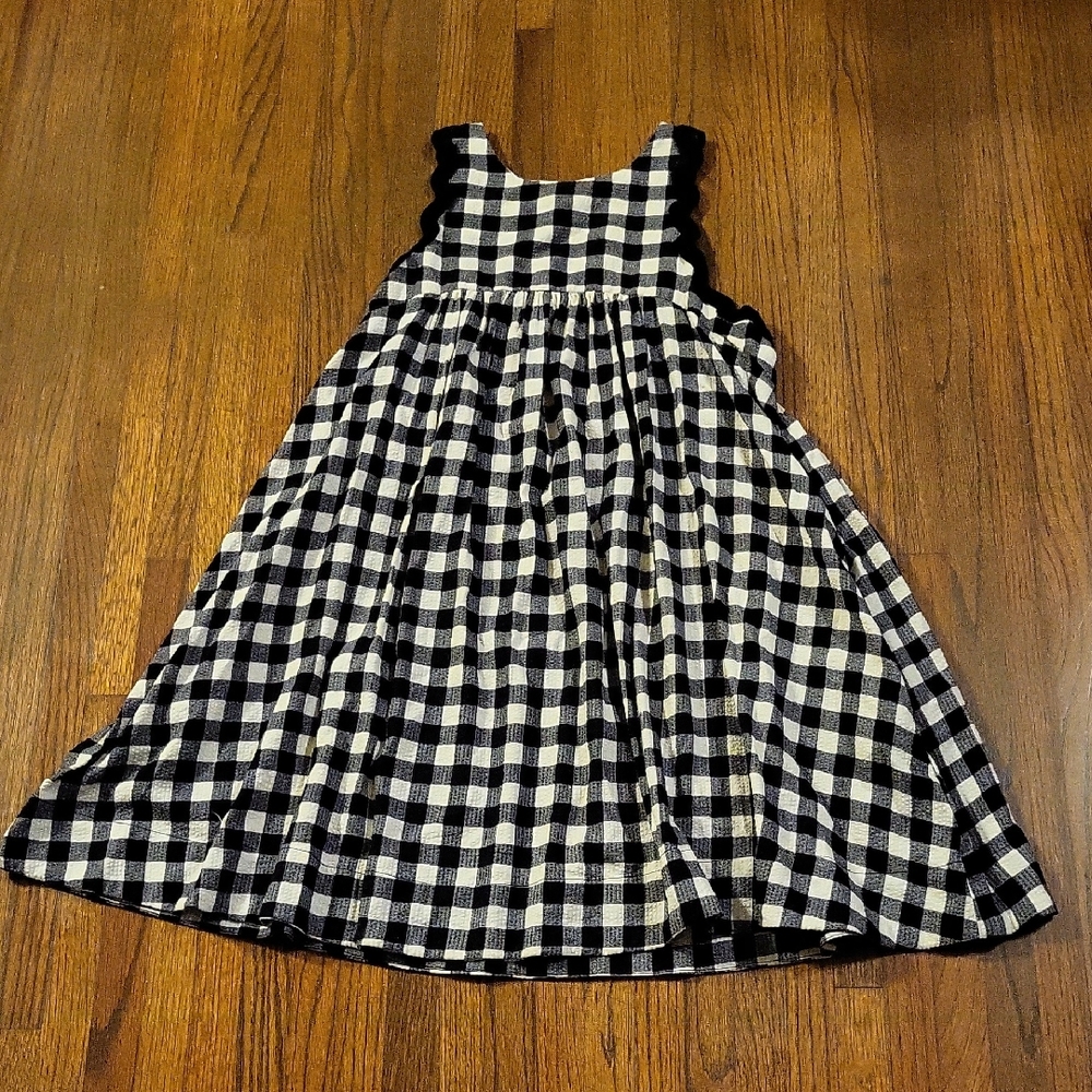 Kimchi Blue Black and White Checkered Mini Dress
